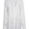( New Season ) Dolce & Gabbana DG Logo Shirt - White