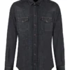 Dolce & Gabbana Western Style Denim Shirt - Navy