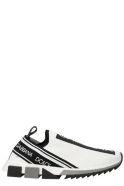 Dolce & Gabbana Sorrento Slip-On Sneakers - White