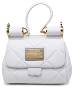 Dolce & Gabbana 90s Sicily Medium Tote Bag - White