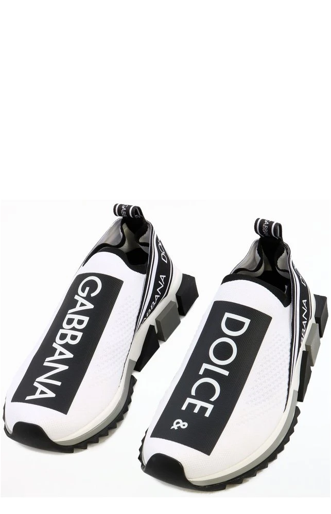 Dolce & Gabbana Sorrento Slip-On Sneakers - White 4 Dolce & Gabbana Sorrento Slip-On Sneakers - White - Image 4