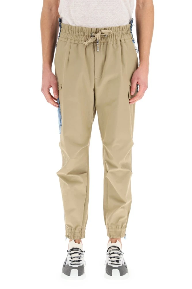 Dolce & Gabbana Drawstring Track Pants - Beige 2 Dolce & Gabbana Drawstring Track Pants - Beige - Image 2
