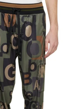 ( New Season ) Dolce & Gabbana Allover Logo Printed Jogging Pants - Multi -Cheap Vestureo Store 01b3c924ad736b68e39a0d9142d3cf83