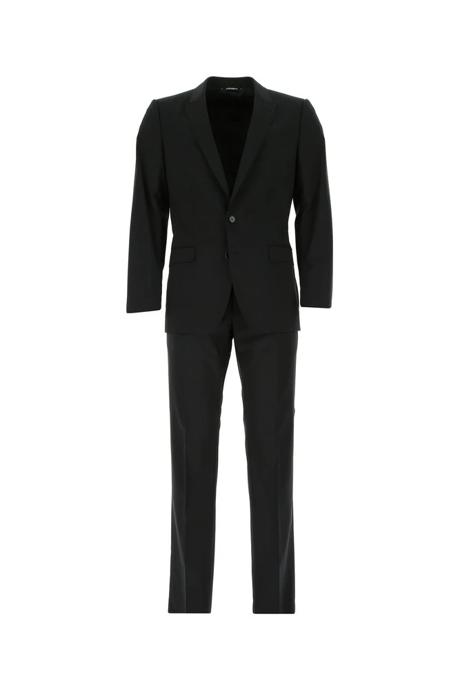 Dolce & Gabbana Tailored Two-Piece Suit - Black 2 Dolce & Gabbana Tailored Two-Piece Suit - Black - Image 2
