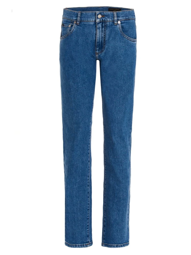 Dolce & Gabbana Slim Fit Jeans - Blue 1 Dolce & Gabbana Slim Fit Jeans - Blue