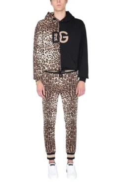 Dolce & Gabbana Leopard Print Track Pants - Multi -Cheap Vestureo Store 02ba19cf39be13f70de3fd67be9bbae3