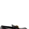 Dolce & Gabbana Mino Logo Plaque Loafers - Black