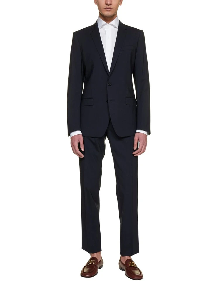 ( New Season ) Dolce & Gabbana Martini-Fit Two-Piece Suit - Navy 2 ( New Season ) Dolce & Gabbana Martini-Fit Two-Piece Suit - Navy - Image 2