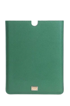 Dolce & Gabbana Logo Plaque IPad Case - Green