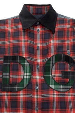 Dolce & Gabbana Check Patterned Logo Detailed Shirt - Multi -Cheap Vestureo Store 043cd56b795838dae88c7fc28fecb3f6