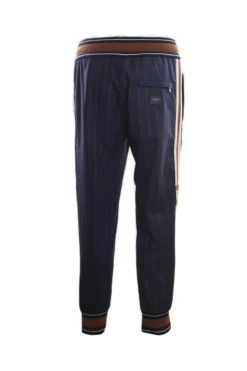 ( New Season ) Dolce & Gabbana Pinstripe Jogging Pants - Blue 3 ( New Season ) Dolce & Gabbana Pinstripe Jogging Pants - Blue -Cheap Vestureo Store 04db647074b4460a05a327128acf30ab