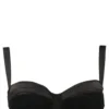Dolce & Gabbana Satin Balconette Bra - Black