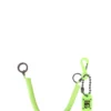 ( New Season ) Dolce & Gabbana Logo Charm Twist Chained Keyring - Yellow
