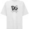 Dolce & Gabbana Logo Printed Crewneck T-Shirt - White