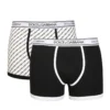 ( New Season ) Dolce & Gabbana Logo Waistband Two-Pack Boxers - Multi