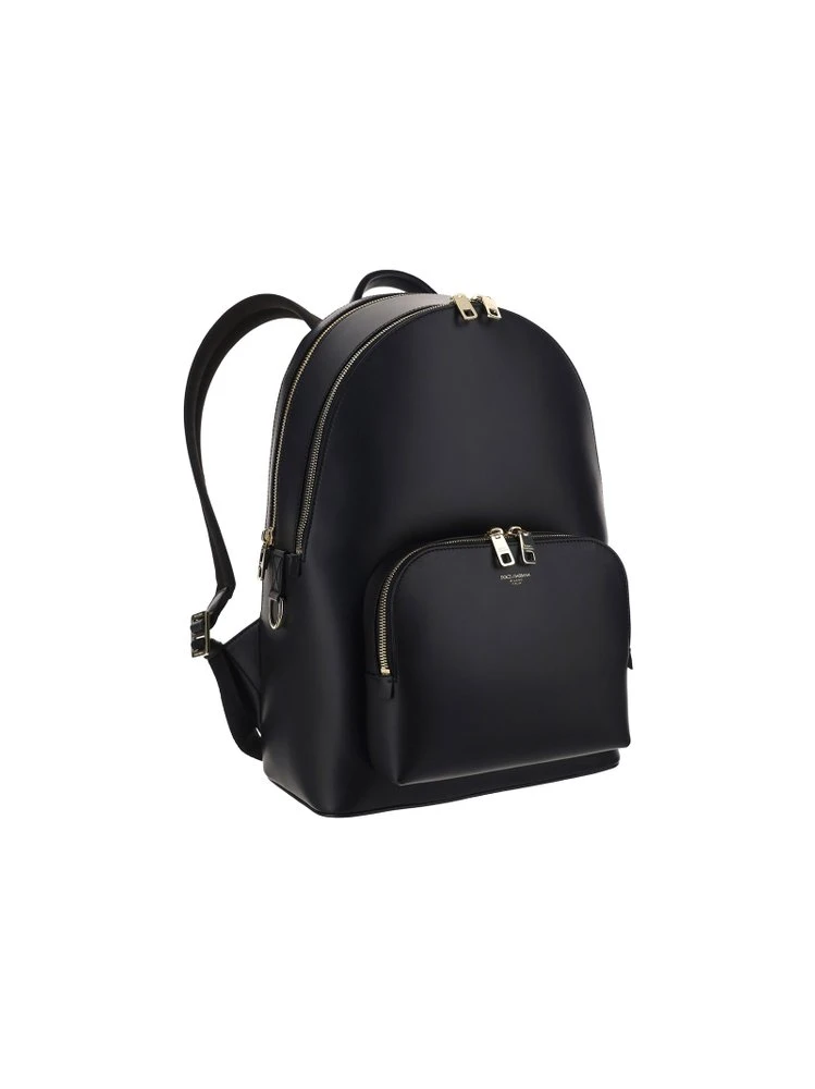 ( New Season ) Dolce & Gabbana Logo Printed Backpack - Black 3 ( New Season ) Dolce & Gabbana Logo Printed Backpack - Black - Image 3