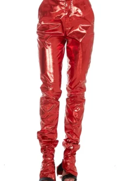 Dolce & Gabbana Metallic Effect Slim-Fit Pants - Red 11 Dolce & Gabbana Metallic Effect Slim-Fit Pants - Red -Cheap Vestureo Store 06ae5f6ee960f2f0fc816189207ec2bd