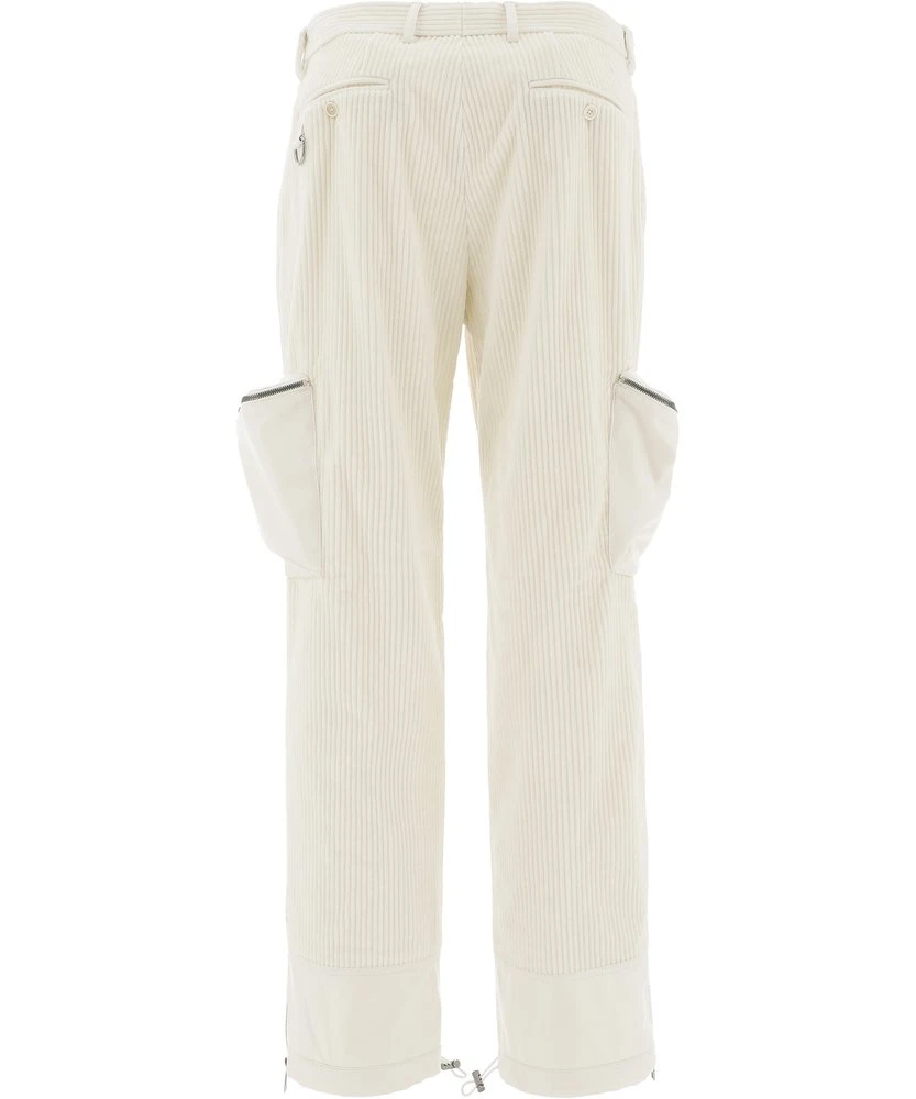 Dolce & Gabbana Straight Leg Corduroy Pants - White 2 Dolce & Gabbana Straight Leg Corduroy Pants - White - Image 2