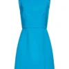 ( New Season ) Dolce & Gabbana Sleeveless Mini Dress - Blue