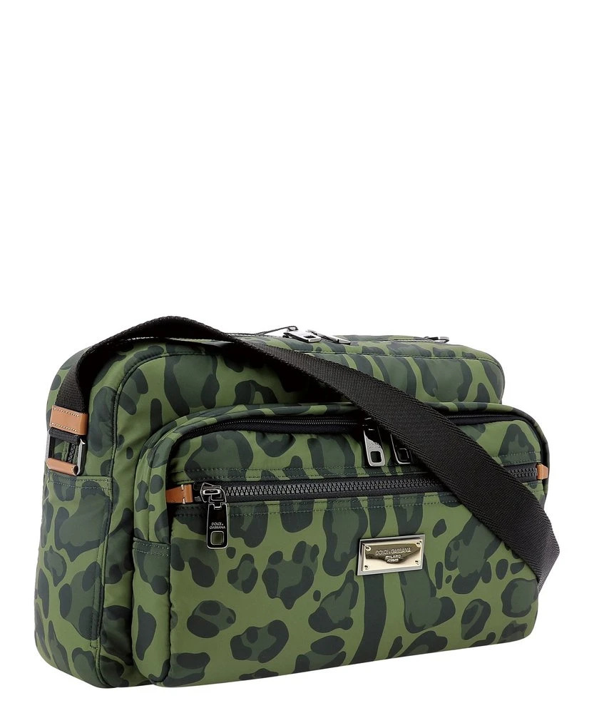 Dolce & Gabbana Leopard Printed Messenger Bag - Multi 3 Dolce & Gabbana Leopard Printed Messenger Bag - Multi - Image 3