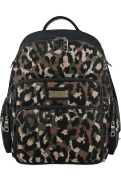 ( New Season ) Dolce & Gabbana Printed Zipped Backpack - Multi