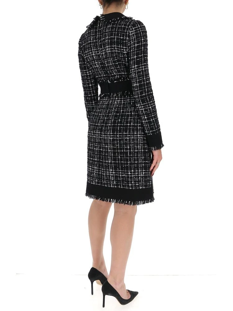 Dolce & Gabbana Tweed Midi Dress - Multi 5 Dolce & Gabbana Tweed Midi Dress - Multi - Image 5