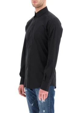 Dolce & Gabbana Classic Tailored Shirt - Black 8 Dolce & Gabbana Classic Tailored Shirt - Black -Cheap Vestureo Store 078836404990d4f3bf0b70690f1311f5
