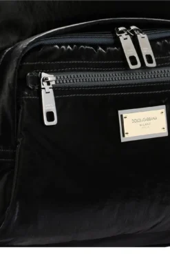 Dolce & Gabbana Sicilia DNA Logo Tag Backpack - Black -Cheap Vestureo Store 07e22439b52aff4b8e52f9d169d7a338