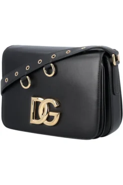 ( New Season ) Dolce & Gabbana 3.5 DG Logo Plaque Shoulder Bag - Black 8 ( New Season ) Dolce & Gabbana 3.5 DG Logo Plaque Shoulder Bag - Black -Cheap Vestureo Store 0866dca47ac7650b5152fa868f5d27f1