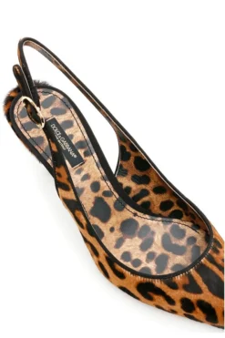 Dolce & Gabbana Leopard Print Slingback Pumps - Multi -Cheap Vestureo Store 08bb81b0b167cc93194b7625495101f0