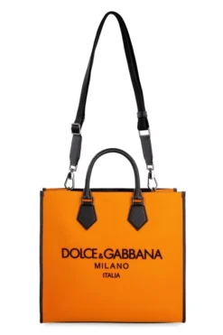 ( New Season ) Dolce & Gabbana Embroidered Logo Tote Bag - Orange 8 ( New Season ) Dolce & Gabbana Embroidered Logo Tote Bag - Orange -Cheap Vestureo Store 08dcbfa93386481b002cfe2505376bd3