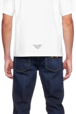 Dolce & Gabbana Monogram Logo T-Shirt - White 13 Dolce & Gabbana Monogram Logo T-Shirt - White -Cheap Vestureo Store 08e123cb3b3e329571ca0cb5ec6cf0ec