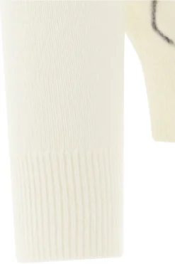 Dolce & Gabbana DG Graffiti Intarsia Jumper - White -Cheap Vestureo Store 0a402181bc418d3353c2259784065367
