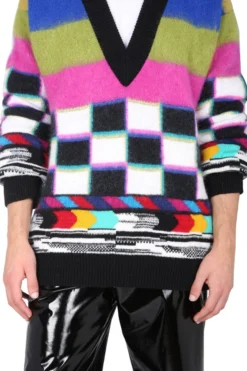 Dolce & Gabbana Intarsia V-Neck Jumper - Multi -Cheap Vestureo Store 0a48058f6d5ee2b439104a0d60ac6b7d