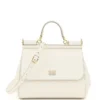 Dolce & Gabbana Sicily Medium Shoulder Bag - White
