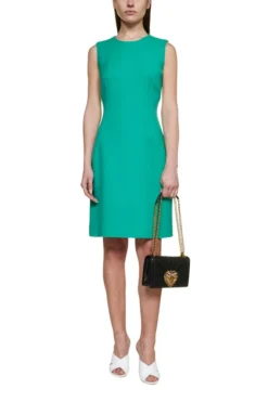 ( New Season ) Dolce & Gabbana Crewneck Sleeveless Midi Dress - Green 9 ( New Season ) Dolce & Gabbana Crewneck Sleeveless Midi Dress - Green -Cheap Vestureo Store 0ab722be6fadfce0c13b7247a6f332c8