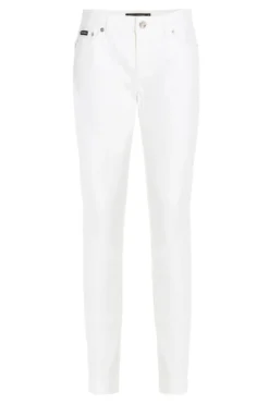 Dolce & Gabbana High Rise Skinny Jeans - White