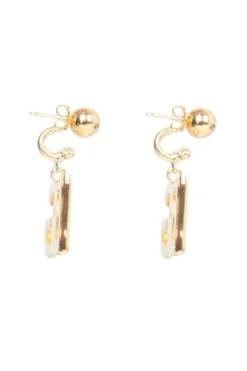 ( New Season ) Dolce & Gabbana Interlocking Logo Earrings - Gold -Cheap Vestureo Store 0aee116f323df846bc9db227a0b6e0eb