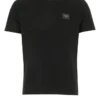 Dolce & Gabbana Logo Patch T-Shirt - Black