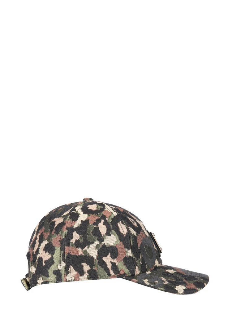 ( New Season ) Dolce & Gabbana Camouflage Printed Baseball Cap - Multi 3 ( New Season ) Dolce & Gabbana Camouflage Printed Baseball Cap - Multi - Image 3