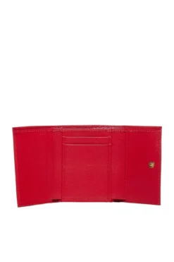 Dolce & Gabbana Logo Plaque Trifold Wallet - Red -Cheap Vestureo Store 0cee117989304b2b2efa64e6a103d91f