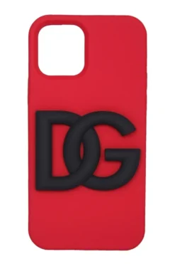 ( New Season ) Dolce & Gabbana DG Logo IPhone 12 Pro Cover - Red