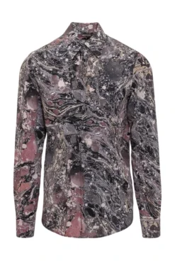 ( New Season ) Dolce & Gabbana All-Over Printed Long-Sleeved Shirt - Multi