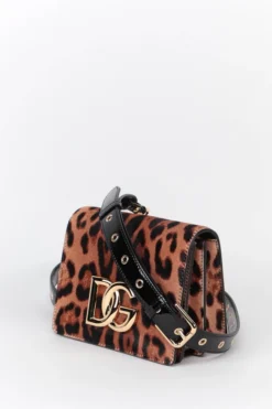 Dolce & Gabbana Leopard Printed Shoulder Bag - Multi