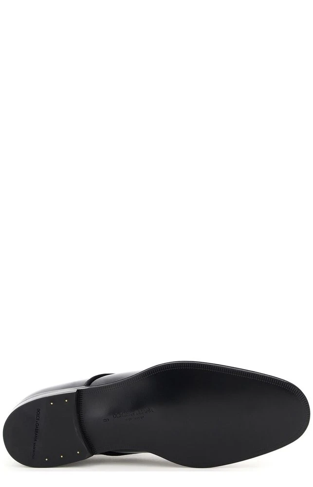 ( New Season ) Dolce & Gabbana Lace-Up Derby Shoes - Black 3 ( New Season ) Dolce & Gabbana Lace-Up Derby Shoes - Black - Image 3