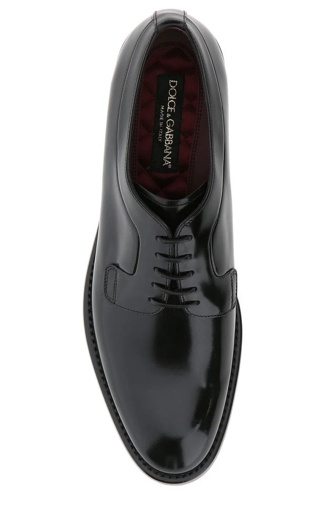Dolce & Gabbana Giotto Lace-Up Shoes - Black 4 Dolce & Gabbana Giotto Lace-Up Shoes - Black - Image 4
