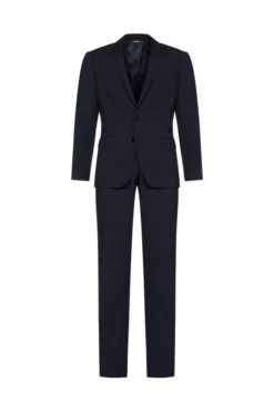 ( New Season ) Dolce & Gabbana Martini-Fit Two-Piece Suit - Navy