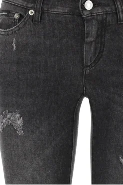 Dolce & Gabbana Ribbed Skinny Jeans - Black -Cheap Vestureo Store 1012d5f742303b51f3d7639b91cf1082