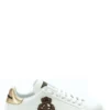 ( New Season ) Dolce & Gabbana Portofino Crest Sneakers - White
