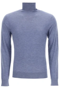 Dolce & Gabbana Turtleneck Jumper - Blue